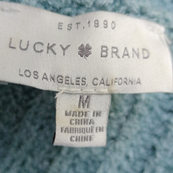 Lucky Brand sweater top size M - Picture 13 of 16